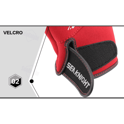 Luvas de Pesca Respirável Anti-Corte - SeaKnight