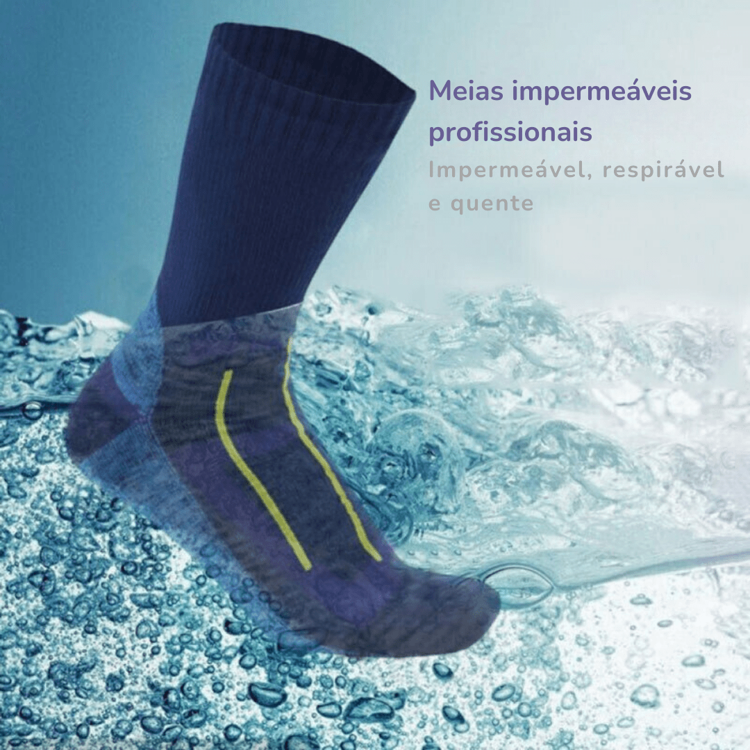 Meias Outdoor Impermeáveis Respiráveis - Socks
