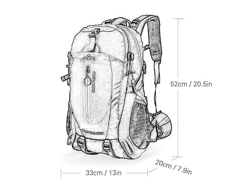 Mochila Impermeável 40L - Tyr