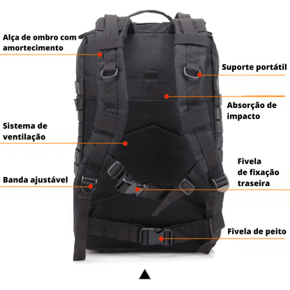 Mochila Tática Militar 50L - Elite