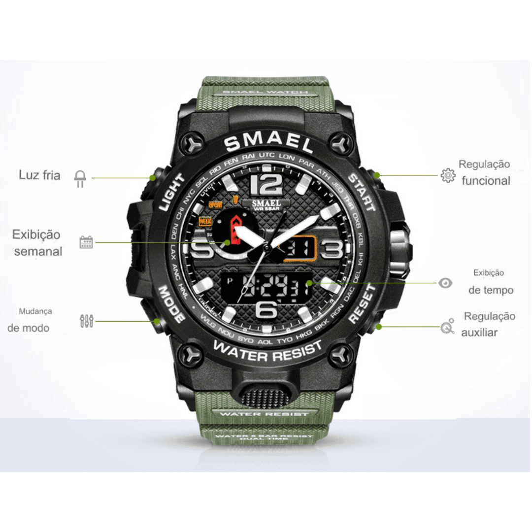Relógio Masculino Militar
