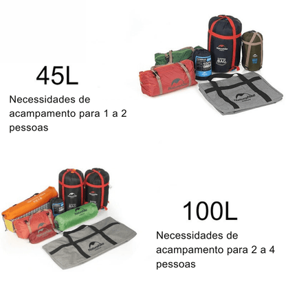 Saco de Armazenamento para camping e viagens - Naturehike