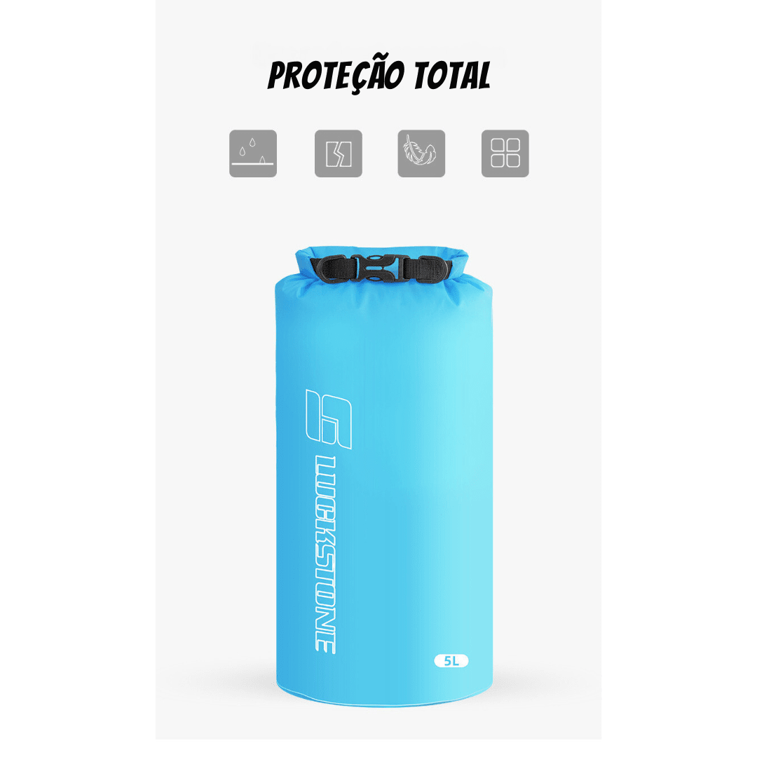 Saco Estanque Impermeável Ultraleve 3/5/8/12/15/25/35/75L - Luckstone